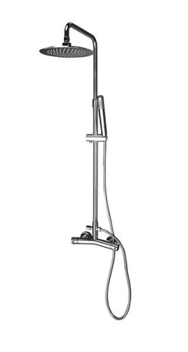 Sapho REITANO AIRTECH zuhanyoszlop csaptelep nélkül, króm 990E