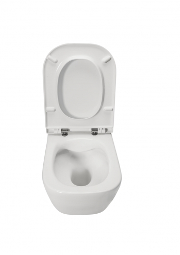 Roca The Gap rimless fali wc csésze lassú záródású slim ülőkével szett A34H470000