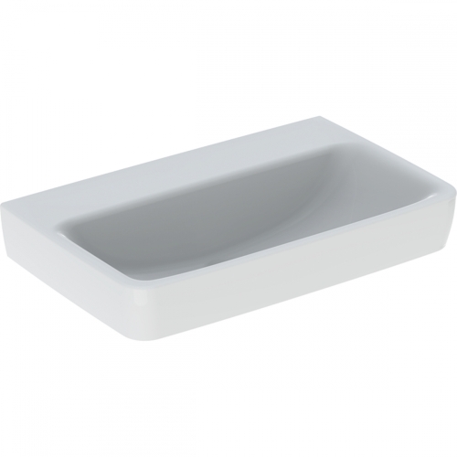 Geberit Selnova Compact mosdó, 65x40cm, csaplyuk nélkül, túlfolyó nélkül 501.893.00.1