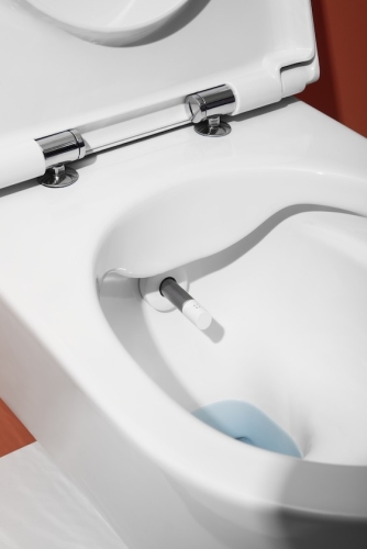Laufen CLEANET NAVIA rimless bidés wc oldalsó nyílással a vízellátáshoz matt fehér H8206017577171