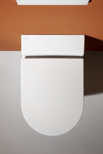 Laufen CLEANET NAVIA rimless bidés wc oldalsó nyílással a vízellátáshoz matt fehér H8206017577171