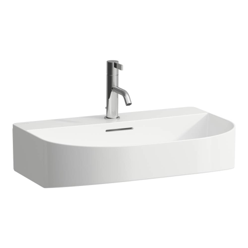 Laufen Sonar 60x42 cm mosdó, alsó felülete csiszolt LCC felülettel, fehér H8163424001041