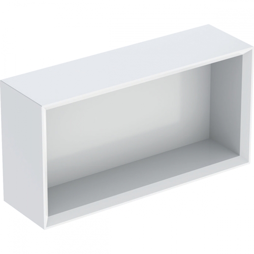 Geberit iCon szögletes falidoboz, 45x23.3x13.2cm, Fehér/Magasfényű bevonat 502.322.01.1