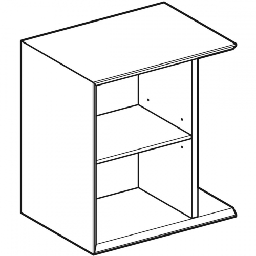 Geberit iCon oldalelem, 37x40x27.3cm, Hikoridió/Melaminos faszerkezet 502.325.JR.1