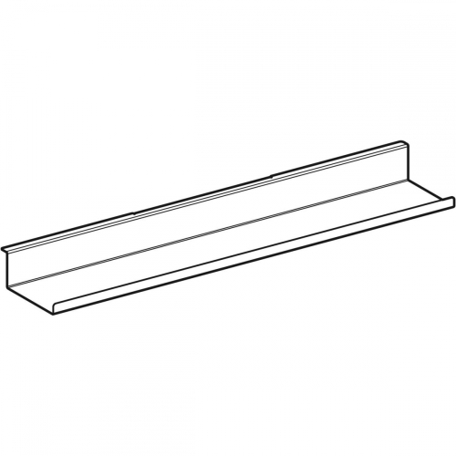 Geberit fali polc, 67.5x5.5x13cm, fehér / matt pórszórt 502.327.01.3