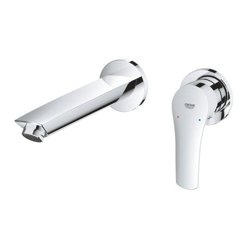 Grohe Eurosmart 2 lyukas fali mosdó csaptelep, M-es méret, króm 29338003