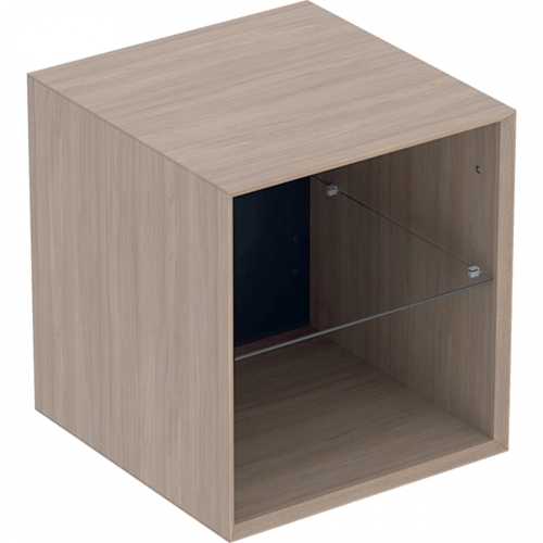 Geberit ONE oldalsó polcelem, 45x49.2x47cm, tölgy/melaminos faszerkezet 505.079.00.5
