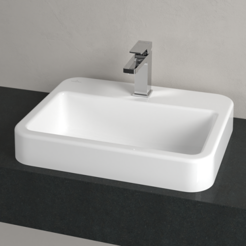 Villeroy & Boch Architectura 55x43 cm beépíthető mosdó túlfolyó nélkül 41935601