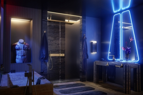 Hansgrohe AXOR ShowerHeaven 1200/300 4jet világítás nélkül, króm (10637000)