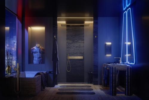 Hansgrohe AXOR ShowerHeaven 1200/300 4jet világítás nélkül, króm (10637000)