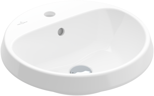 Villeroy & Boch Architectura 45 cm beépíthető mosdó túlfolyóval 5A654501