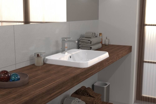 Villeroy & Boch Architectura 60x45 cm beépíthető mosdó túlfolyóval 5A676001