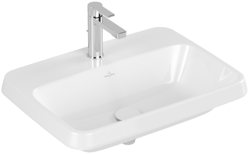 Villeroy & Boch Architectura 60x45 cm beépíthető mosdó túlfolyó nélkül 5A676101