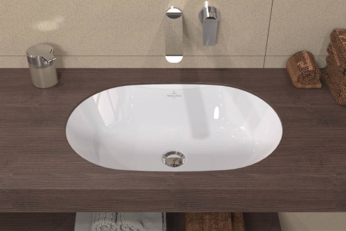 Villeroy & Boch Architectura 57x37,5 cm alulról beépíthető mosdó túlfolyóval 5A766001