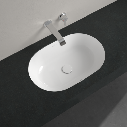 Villeroy & Boch Architectura 57x37,5 cm alulról beépíthető mosdó túlfolyóval CeramicPlus felülettel 5A7660R1
