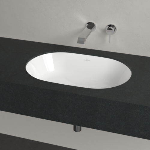 Villeroy & Boch Architectura 57x37,5 cm alulról beépíthető mosdó túlfolyó nélkül CeramicPlus felülettel 5A7661R1
