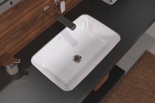 Villeroy & Boch Architectura 56x36 cm alulról beépíthető mosdó túlfolyóval 5A776001