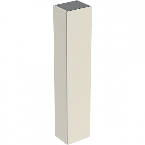 Geberit ONE magas szekrény, egy ajtóval, 36x180x29.1cm, homokszürke/magasfényű bevonat 505.083.00.4