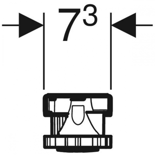 Geberit lábkészlet 140 cm-es gyantakő zuhanytálcákhoz, 6-12cm magas (3 db 80cm hosszú keresztelem és 6 db láb) 554.961.00.1