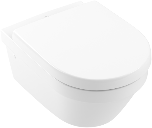 Villeroy & Boch Architectura perem nélküli fali wc ülőkével CeramicPlus felülettel 4694HRR1