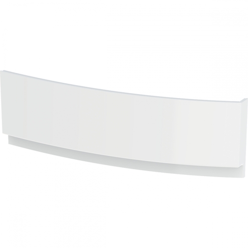 Geberit Selnova Square előlap aszimmetrikus fürdőkádhoz, jobb, 170x58x23.5cm, fényes fehér 554.892.01.1