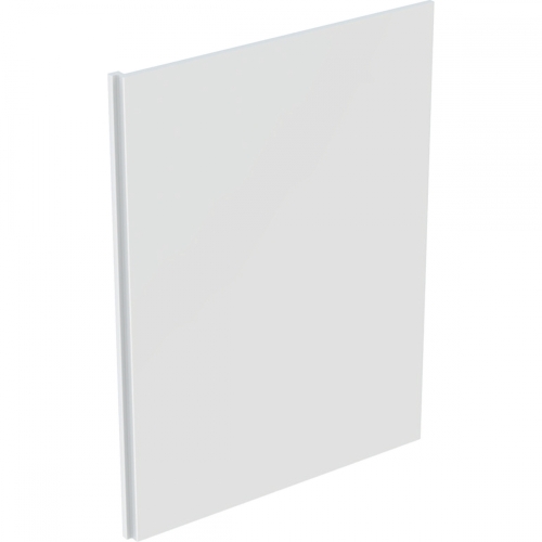 Geberit Selnova Square oldalsó burkolat aszimmetrikus fürdőkádhoz, 41.5x58x3cm, fényes fehér 554.894.01.1