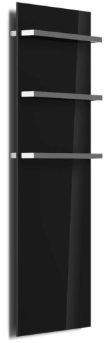 AREZZO design ONYX BLACK 3 elektromos törölközőszárító radiátor AR-ONYX3MB