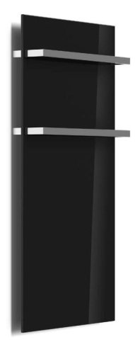 AREZZO design ONYX BLACK 2 elektromos törölközőszárító radiátor AR-ONYX2MB