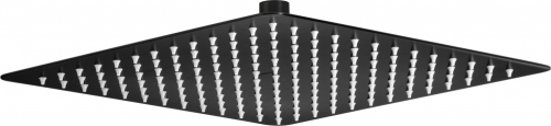 Deante Cascada Floks Nero 25x25 cm szögletes fejzuhany, fekete NAC_202K