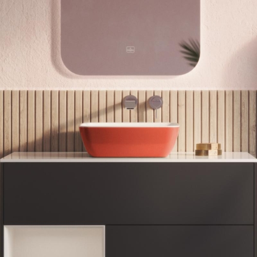 Villeroy & Boch Artis 41x41 cm ráültethető mosdó Rust 417841BCW8