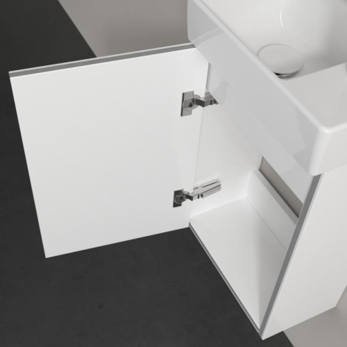 Villeroy & Boch Avento alsószekrény balos zsanér Crystal White A87600B4