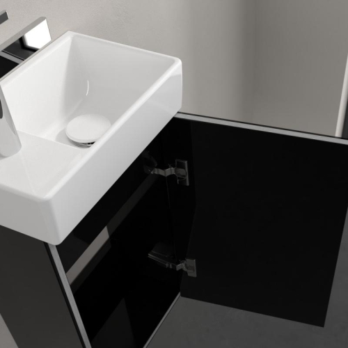 Villeroy & Boch Avento alsószekrény jobbos zsanér Crystal Black A87601B3
