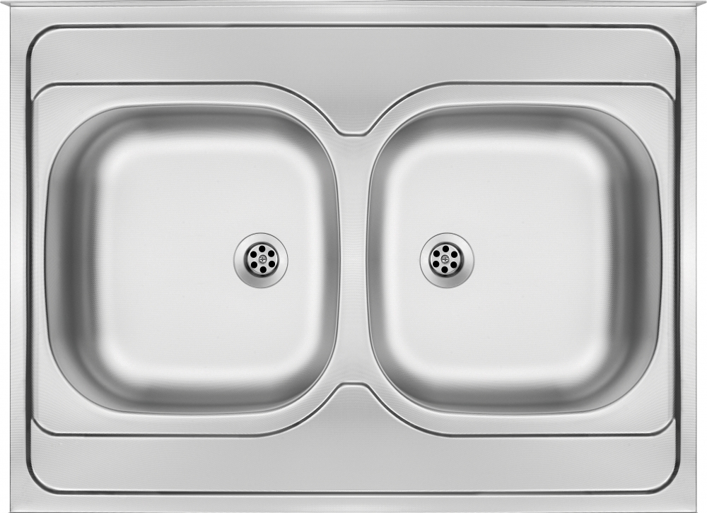 Deante Tango rozsdamentes teletetős mosogató, decor ZM6_320N