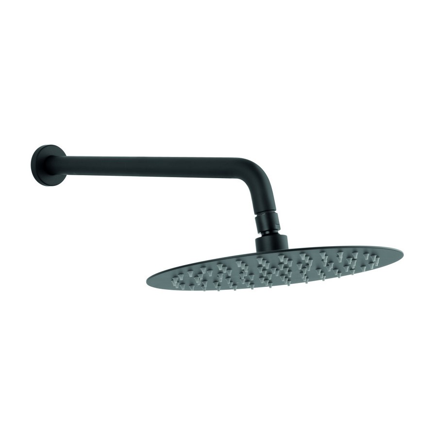 Ferro zuhanykar Slimline típusú fejzuhannyal, fekete NPT13BL