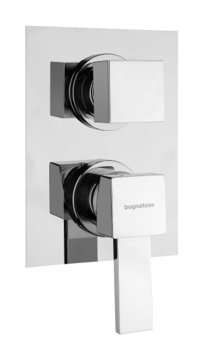 Bugnatese Inside Fal alatti 4 állású zuhanycsaptelep, matt fehér 9232OP