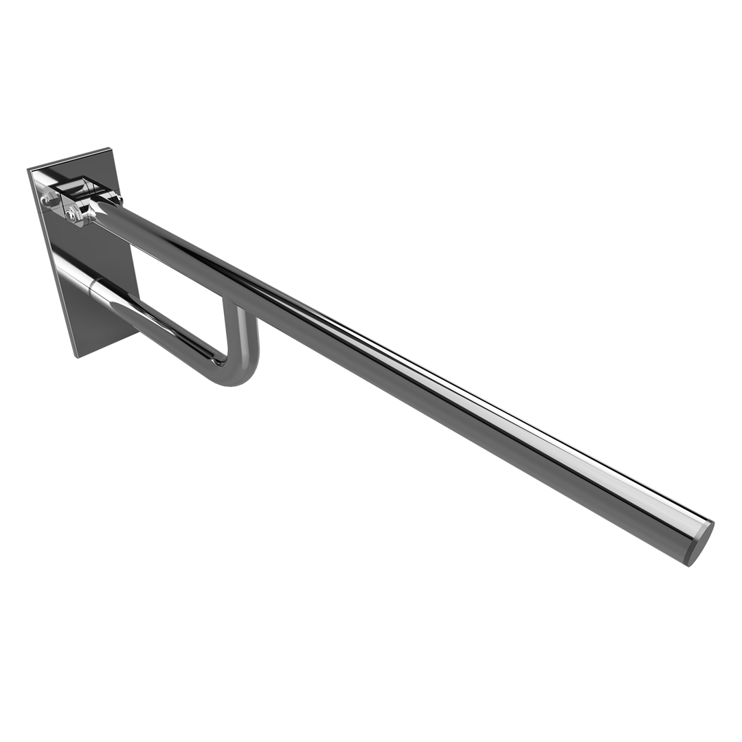 Sapho BEMETA HELP Felhajtható kapaszkodó, takaróval, 850mm, polírozott 301607161