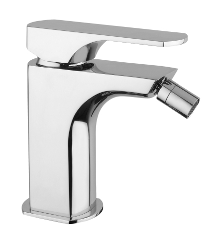 Bugnatese Planet Bidet csaptelep leeresztővel, matt fekete 2423OP