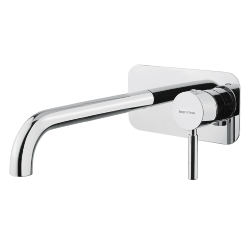 Bugnatese Kobuk Fal alatti mosdócsaptelep 22 cm kifolyóval klikk-klakk leeresztővel, króm 2247SCCR