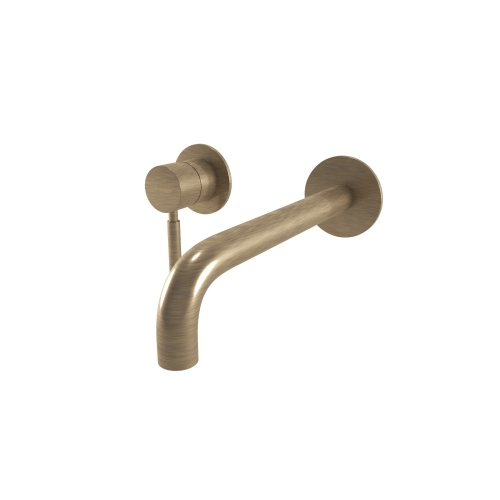 Bugnatese Kobuk Fal alatti mosdócsaptelep 22 cm kifolyóval klikk-klakk leeresztővel, bronz 2246SCBR