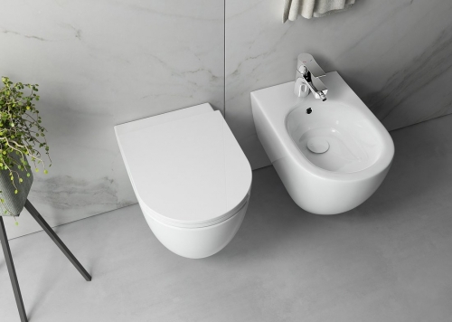 Sapho ISVEA INFINITY RIMLESS fali WC, fehér 10NF02001