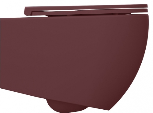 Sapho ISVEA INFINITY RIMLESS fali WC, gesztenyevörös 10NF02001-2R