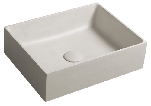 Sapho FORMIGO beton mosdó, 47,5x14x36,5cm, homok FG013
