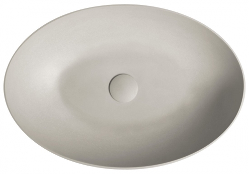 Sapho FORMIGO beton mosdó, 60x14,5x40cm, homok FG023