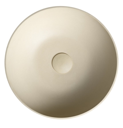 Sapho FORMIGO beton mosdó, átm:39cm, sárga FG037