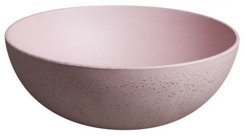 Sapho FORMIGO beton mosdó, átm:39cm, rózsaszín FG035