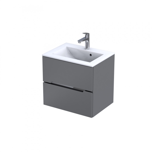 Roltechnik Silver 60x45 cm öntött műmárvány mosdó UME-SI-60-92