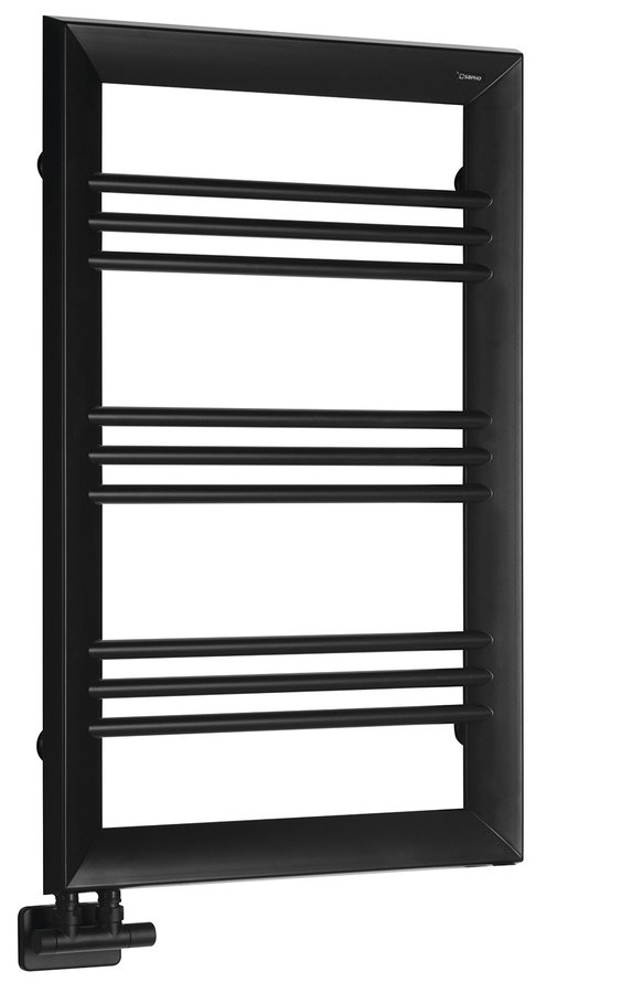 Sapho LEONTES fürdőszobai radiátor, 595x944mm, 423W, matt fekete NT609B