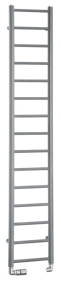 Sapho DINA fürdőszobai radiátor, 300x1740mm, 335W, metál ezüst IR366