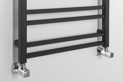 Sapho METRO DOS 550x1430mm fürdőszobai radiátor, matt fekete IR430