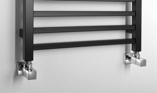 Sapho METRO 500x1200mm fürdőszobai radiátor, matt fekete IR410B